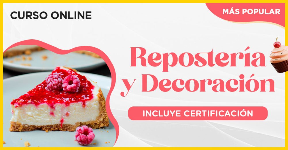 Curso Repostería y Decoración Online
